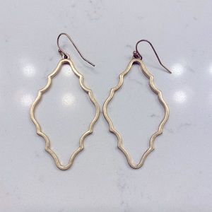 Kendra Scott Gold Drop Earrings